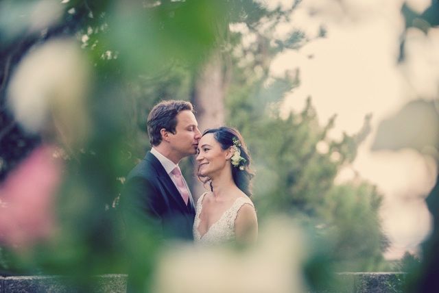 Beatriz y Warren. Boda Something Blue