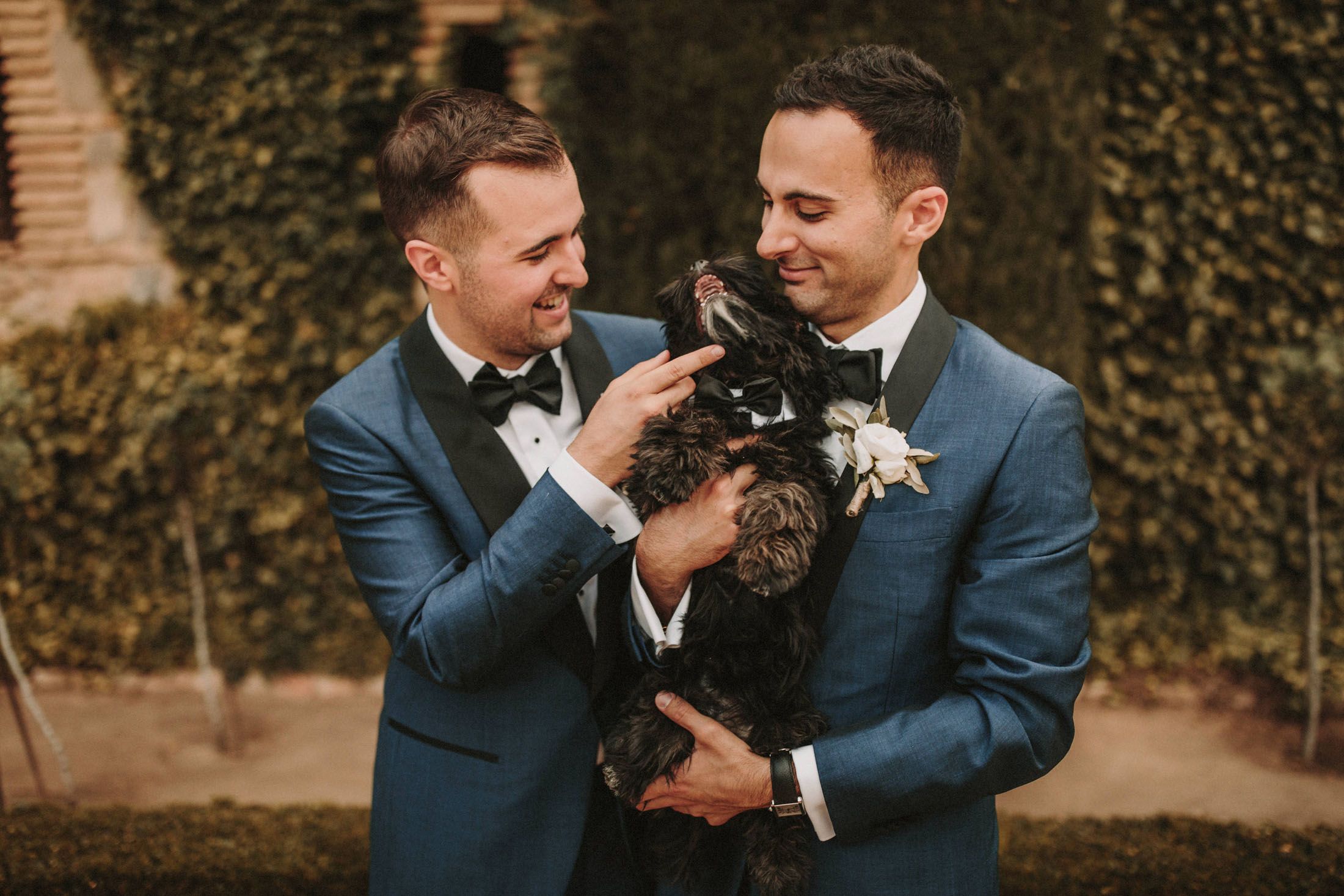 Novios_mascota_wedding_couple_puppet